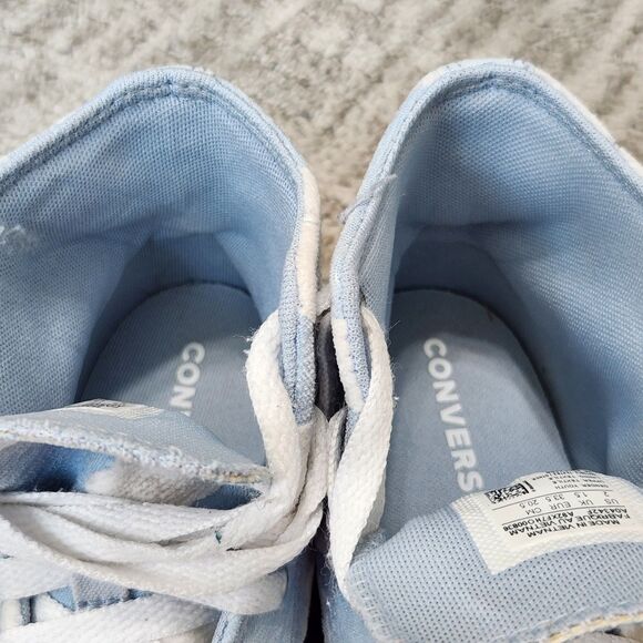 Converse Chuck Taylor All-Star high tops clouds size 2 youth - Picture 9 of 10